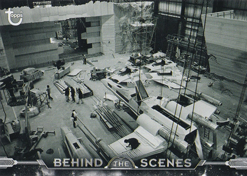 2019 Topps Star Wars Empire Strikes Back Black and White Behind the Scenes
