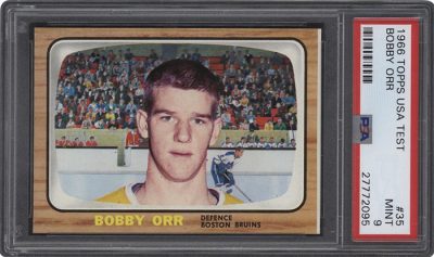 1966-67 Topps USA Test Bobby Orr Hockey Card Sells For Over $200,000