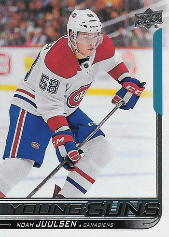 2018-19 Upper Deck Series 2 Hockey 482 Noah Juulsen
