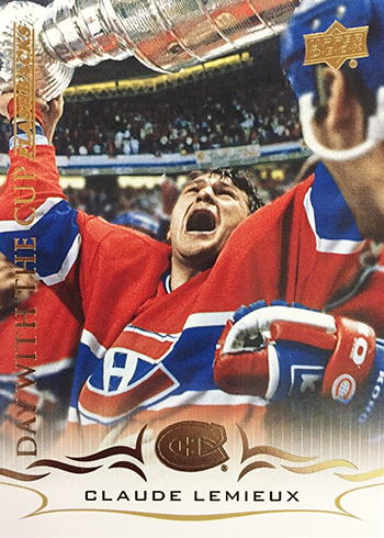 2018-19 Upper Deck Series 2 Hockey Day with the Cup Flashbacks DCF-3 Claude Lemieux
