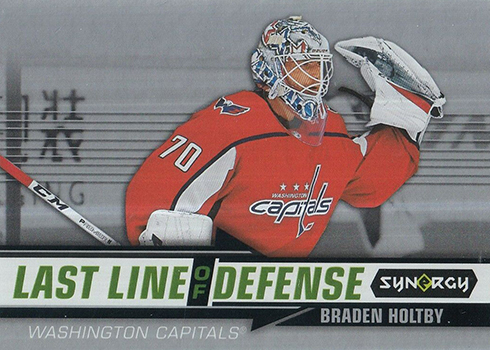 2018-19 Upper Deck Synergy Hockey Last Line of Defense Braden Holtby