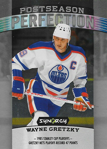 2018-19 Upper Deck Synergy Hockey Postseason Perfection Wayne Gretzky