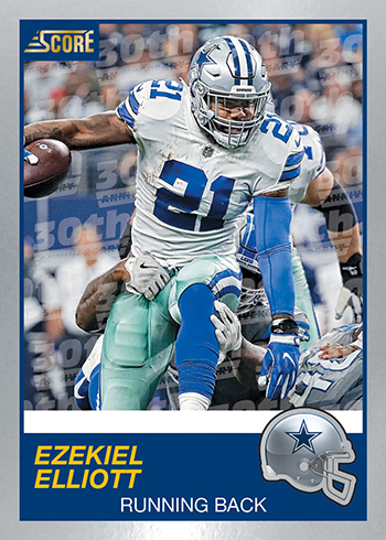 2019 Score Football Cards Checklist, Team Set Lists, Release Date