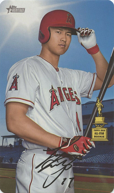 2019 Topps Heritage Baseball Super Box Loaders Shohei Ohtani