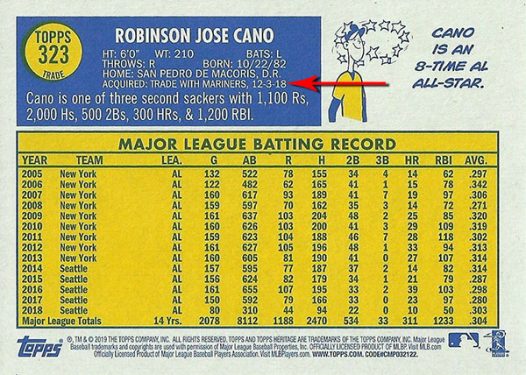 2019 Topps Heritage Baseball Variations Guide: Checklist, Gallery, Full ...