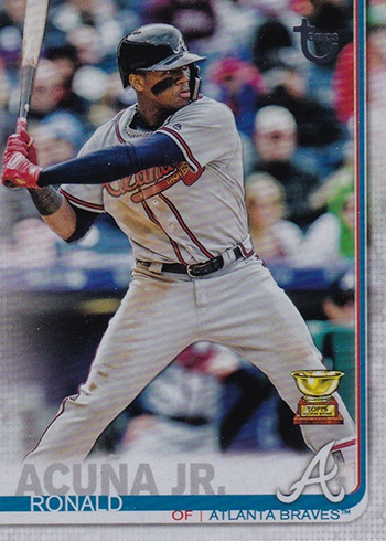 2019 Topps Series 1 Baseball Vintage Ronald Acuna Jr