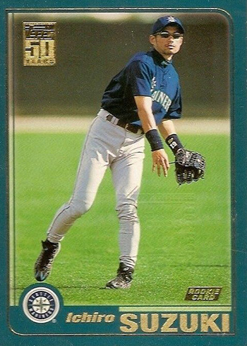 11 Scarce Ichiro Suzuki Rookie Card Parallels Seldom Seen Today