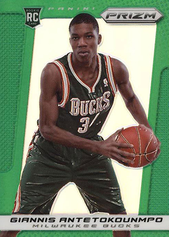 2013-14 PANINI Prizm Giannis ヤニス RC カード 2013-14 Panini Prizm Giannis Antetokounmpo Rookie RC #290 PSA 10