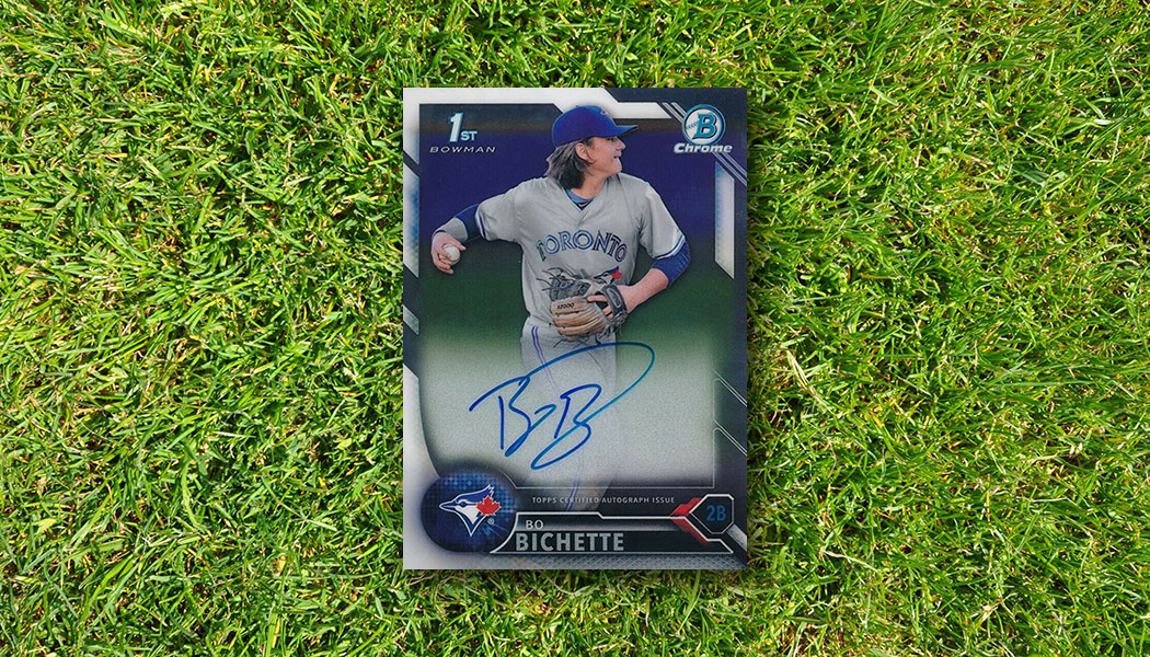 The Daily: 2016 Bowman Chrome Draft Bo Bichette Autograph 