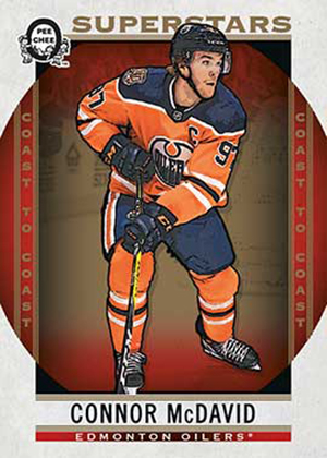 2018-19 O-Pee-Chee Coast to Coast Canadian Tire Hockey 101 Connor McDavid SP