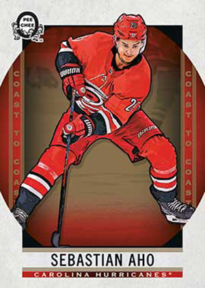 2018-19 O-Pee-Chee Coast to Coast Canadian Tire Hockey 15 Sebastian Aho