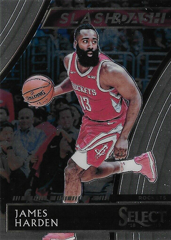 2018-19 Select Basketball Slash and Dash James Harden