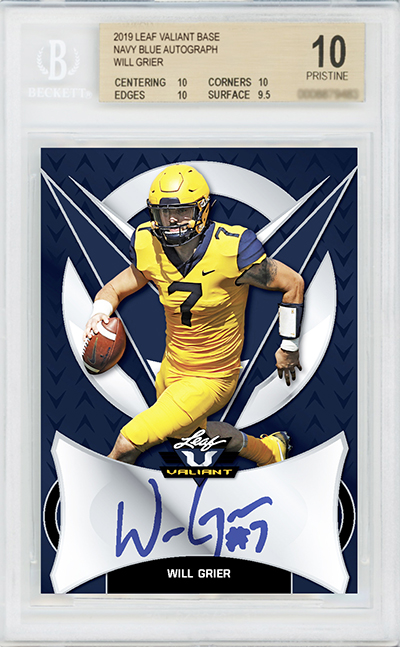 2019 Leaf Valiant Football Cards Checklist, Details, Release Date