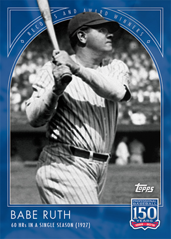 2019 Topps 150 Years of Baseball Cards Checklist, Print Runs, Details