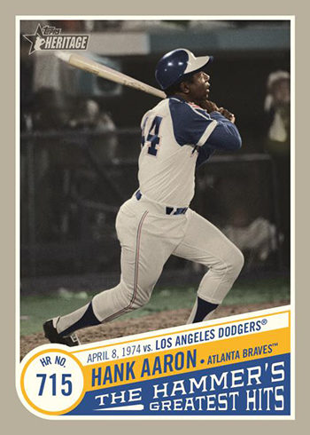 2019 Topps Heritage High Number Baseball Hammers Greatest Hits