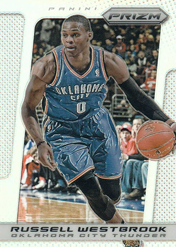 2013-14 Panini Prizm Silver Prizms Russell Westbrook