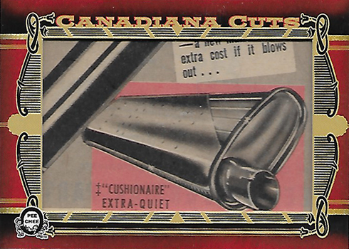 2018-19 O-Pee-Chee Coast-to-Coast Canadian Tire Hockey Canadiana Cuts Muffler