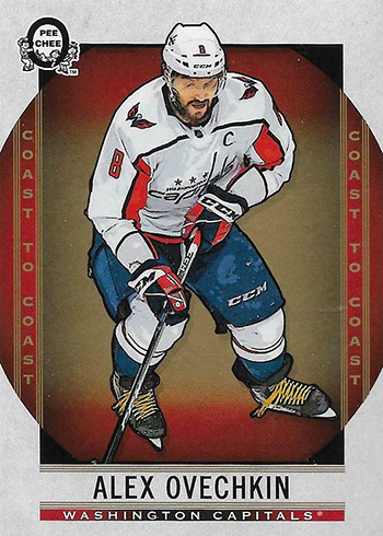 2018-19 O-Pee-Chee Coast-to-Coast Hockey Variations 150 Alex Ovechkin