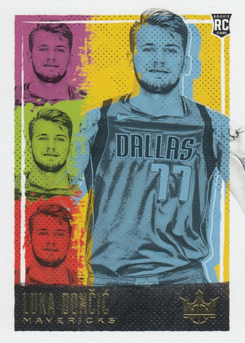 2018-19 Panini Court Kings Basketball Rookies III Luka Doncic