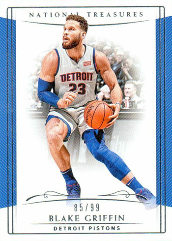 2018-19 Panini National Treasures Basketball Blake Griffin