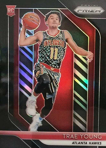 2018-19 Panini Prizm Black Prizms Trae Young