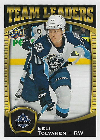2018-19 Upper Deck AHL Team Leaders Eeli Tolvanen