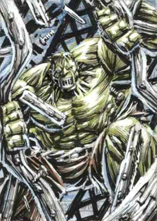 その他 2019 upper deck avengers sketch card Upper Deck Avengers I Am Groot Mark Stegbauer Sketch Card