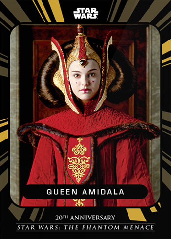 2019 Topps On-Demand Star Wars The Phantom Menace 20th Anniversary Base Padme Amidala