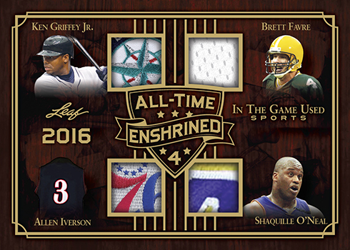 2019 Leaf In the Game Used Sports Checklist, Release Date, Details