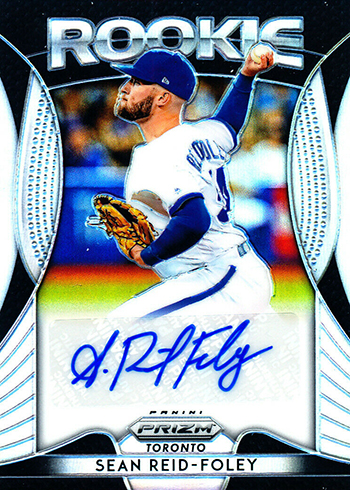 2019 Panini Prizm Baseball Rookie Autographs Sean Reid-Foley