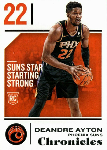 2018-19 Panini Chronicles Basketball Deandre Ayton