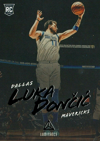 2018-19 Panini Chronicles Luminance Luka Doncic