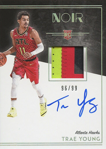 2018-19 Panini Noir Basketball Cards Checklist, Team Set Lists