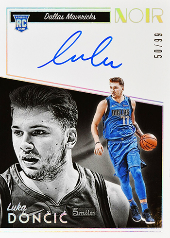 2018-19 Panini Noir Basketball Cards Checklist, Team Set Lists