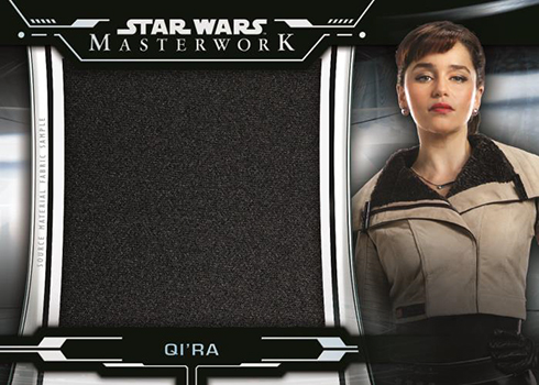 2019 Topps Star Wars Masterwork Jumbo Costume Relics