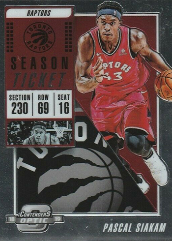 2018-19 Panini Contenders Optic Basketball Checklist, Team Set