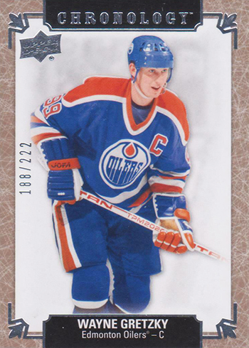2018-19 Upper Deck Chronology Hockey Wayne Gretzky