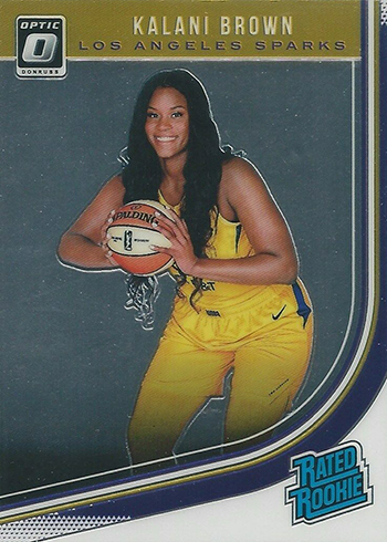 2019 Donruss WNBA Optic Kalani Brown