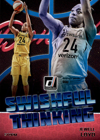 2019 Donruss WNBA Swishful Thinking