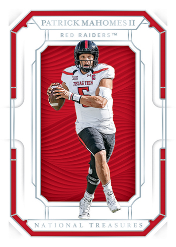 2019 Panini National Treasures Collegiate Football Base