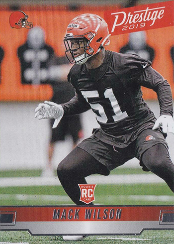 2019 Panini Prestige Mack Wilson RC SP