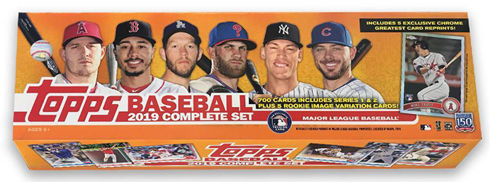 2019 Topps Baseball Factory Sets Details, Exclusives, Checklist