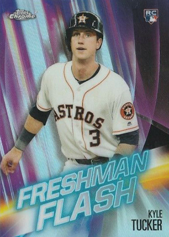 2019 Topps Chrome Baseball Freshman Flash Kyle Tucker