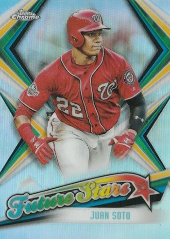 2019 Topps Chrome Baseball Future Stars Juan Soto