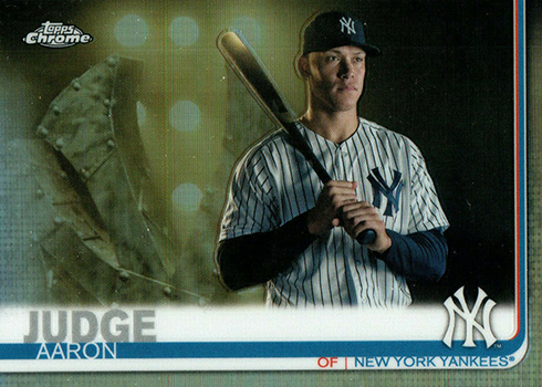 2019 Topps Chrome Baseball Image Variations 100 Aaron Judge