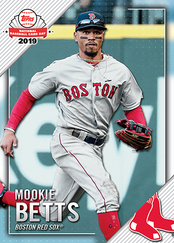 2019 Topps National Baseball Card Day Mookie Betts