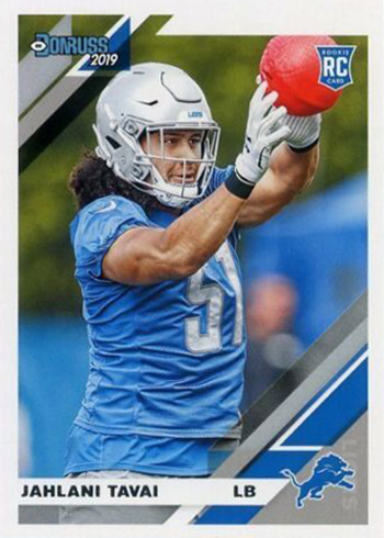 2019 Donruss Jahlani Tavai RC
