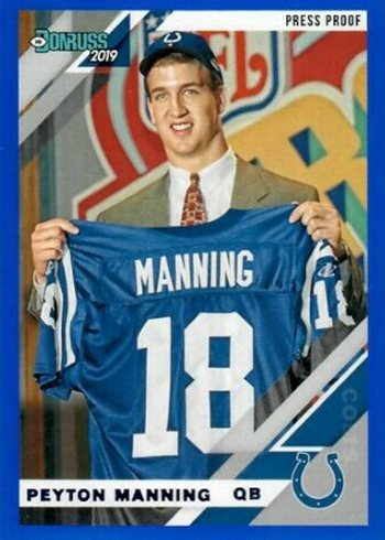 2019 Donruss Football Variations 121 Peyton Manning
