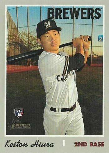 2019 Topps Heritage High Number Baseball Keston Hiura