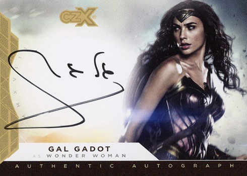 2019 Cryptozoic CZX Super Heroes and Super-Villains Gal Gadot Autograph